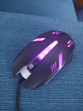 Myszka komputerowa świecąca LED