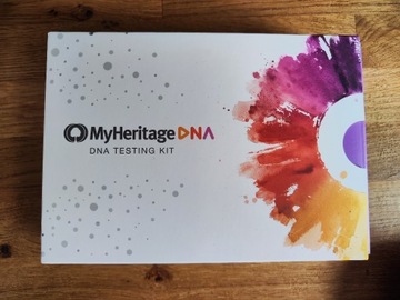 zeztaw do testu DNA MyHeritage DNA