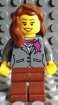 Lego City cty0370 Kobieta z apaszką FIGURKA