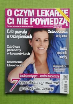 Czasopismo O CZYM LEKARZE CI NIE POWIEDZĄ 5/2016