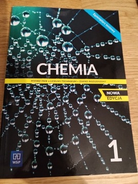 Chemia 1 Podręcznik Zakres rozszerzony WSiP liceum
