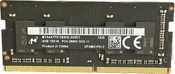 Pamięć RAM DDR4 4GB