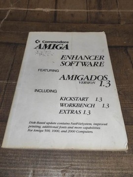 COMMODORE AMIGA ENHANCER SOFTWARE ENG