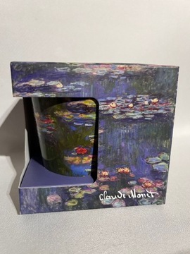 Nowy kubek Claude Monet lilie wodne impresjonizm 