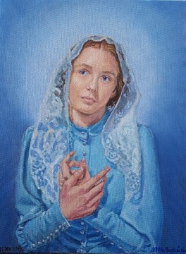 Obraz olejny Madonna