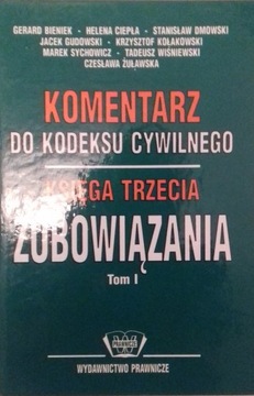 Komentarz do kodeksu cywilnego. Ks. III. Zobowiąz.