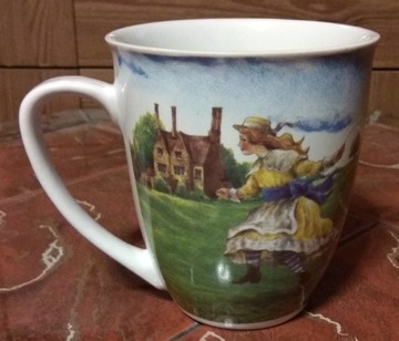 Kubek kolekcjonerski Tetley ceramiczny porcelanowy