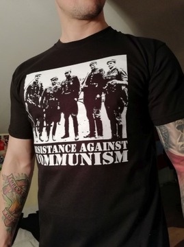 Koszulki Resistance Against Communism Skinhead