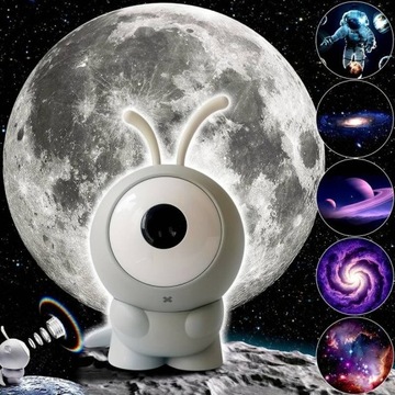 Lampa Projektor Monster Galaxy - Magia Nocy!