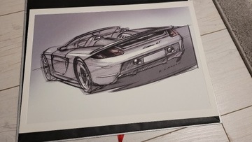 Grafika PORSCHE CARRERA GT by G.Larson