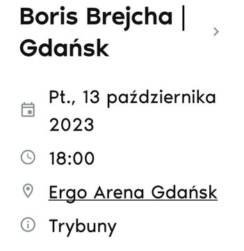 Bilet Boris Brejcha 13.10.2023 Gdańsk