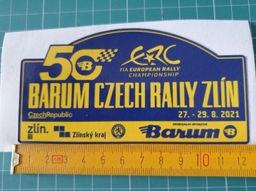 Miniaturka Tablicy Rajdowej - Barum Rally 2021