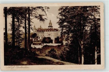 KSIĄŻ Furstenstein Wałbrzych zamek schloss 1925