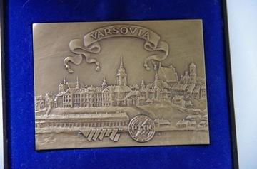 Medal VARSOVIA z certyfikatem