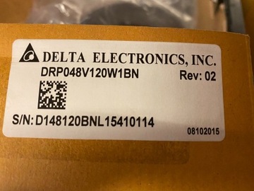 Delta Electronics Zasilacz Szyna Din Drp048V120W1B
