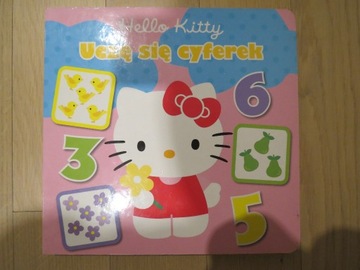 Hello Kitty Uczę się cyferek - tekturowa