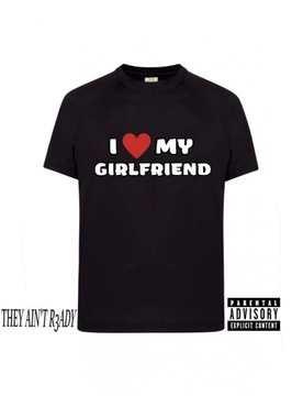 Koszulka na walentynki "I LOVE MY GIRLFRIEND" Tee