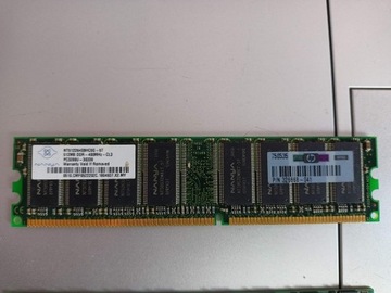 Nanya 512MB DDR 400MHz CL3 PC3200U