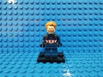 Minifigurka kompatybilna z LEGO Kapitan Ameryka