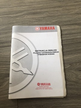 Yamaha Kodiak Instrukcja Obslugi