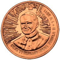 2 zł - Beatyfikacja Jana Pawła II – 1 V 2011