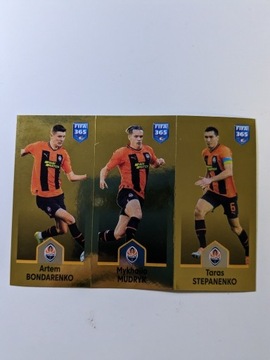 Naklejki FIFA 365 nr 411a b c - Panini 2023 karty