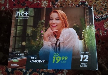 Dekoder NC+  bez umowy  start 12 miesięcy