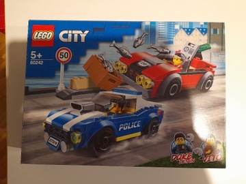 Klocki lego city nr 60242 pościg jak nowe