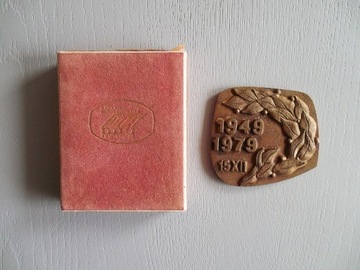Medal PRL 1949 - 1979 XXX lat Zakładu Faelbet etui