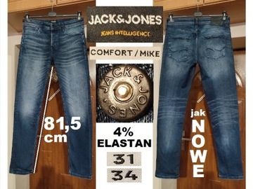 spodnie JACK JONES MIKE W31 L34 pas 82 84 86 88 89