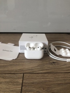 Słuchawki air pods pro Apple 2 na gwarancji