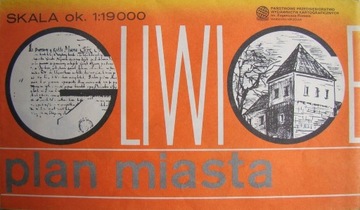 Gliwice - plan miasta 1989