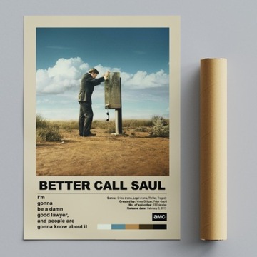 Plakat Better Call Saul A3