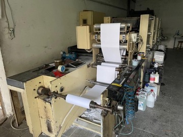 Maszyny drukarskie wiertarki gilotyny falcarki