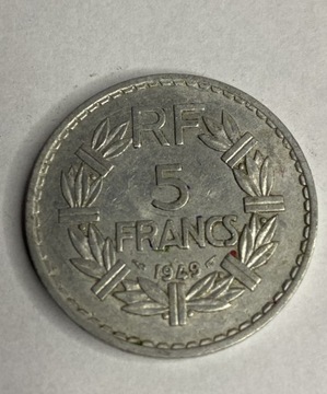 Francja 5 franków 1949