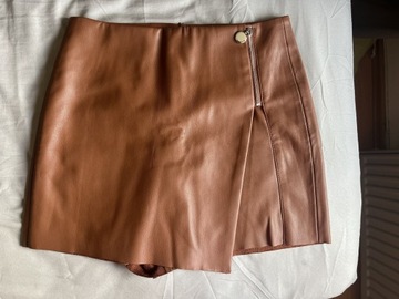 Spódnico-spodnie z eco skóry Zara rozm. S