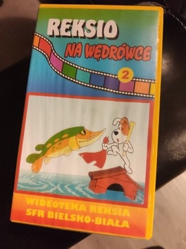 Reksio na Wędrówce VHS kaseta 