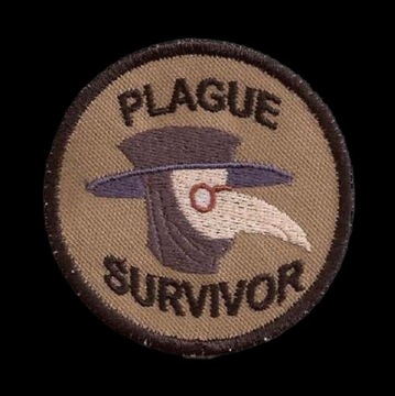 Przypinka Plague Survivor 