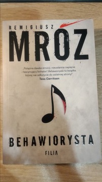 Książka Behawiorysta, autor Mróz Remigiusz