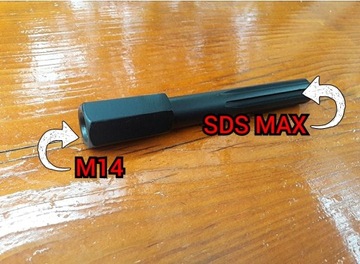 Przejście adapter Sds MAX na M14 