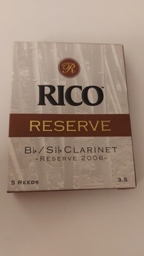 Stroiki do klarnetu B Rico Reserve nr 3 1/2