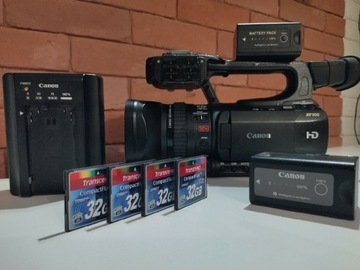 Kamera Canon xf100 + dodatki