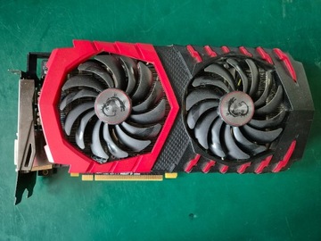 Karta graficzna MSI Radeon RX 580 Gaming X 8GB uszkodzona