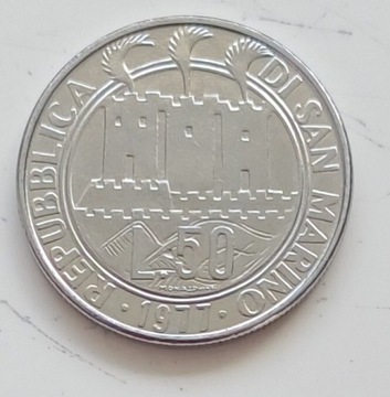 San Marino - 50 lira - 1977r. 