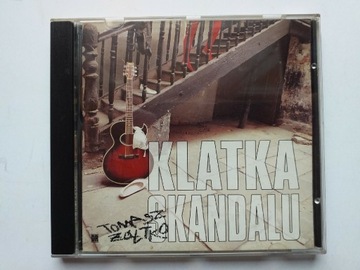 ŻÓŁTKO TOMASZ KLATKA SKANDALU CD wyd. I 1994