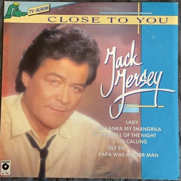 Jack Jersey - Close To You LP. EX.