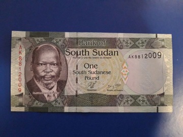 Sudan Południowy 1 funt 2009