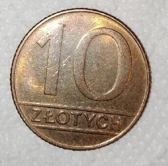 Moneta 10 złotowa