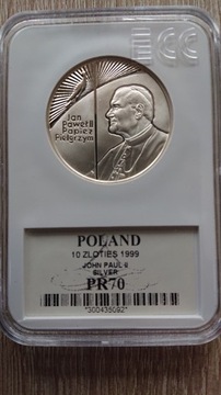 10zł.1999r.Papierz Pielgrzym-PR70