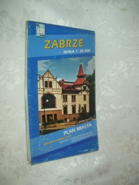 ZABRZE - PLAN MIASTA - 1:20 000